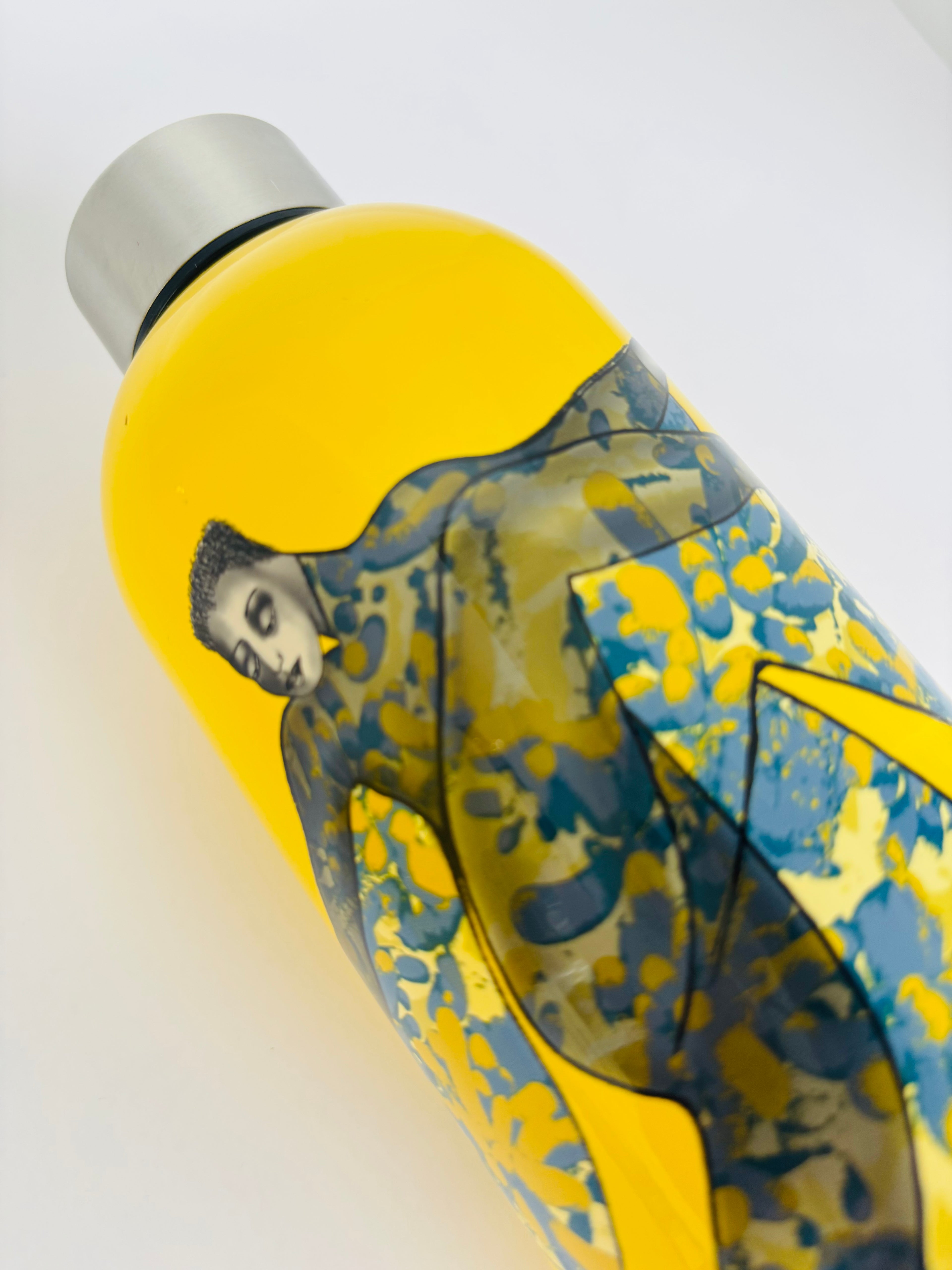 Carrol Boyes Flask Yellow "Hi Jinks!"