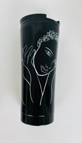 Carrol Boyes Travel Mug Black "Full of Grace"