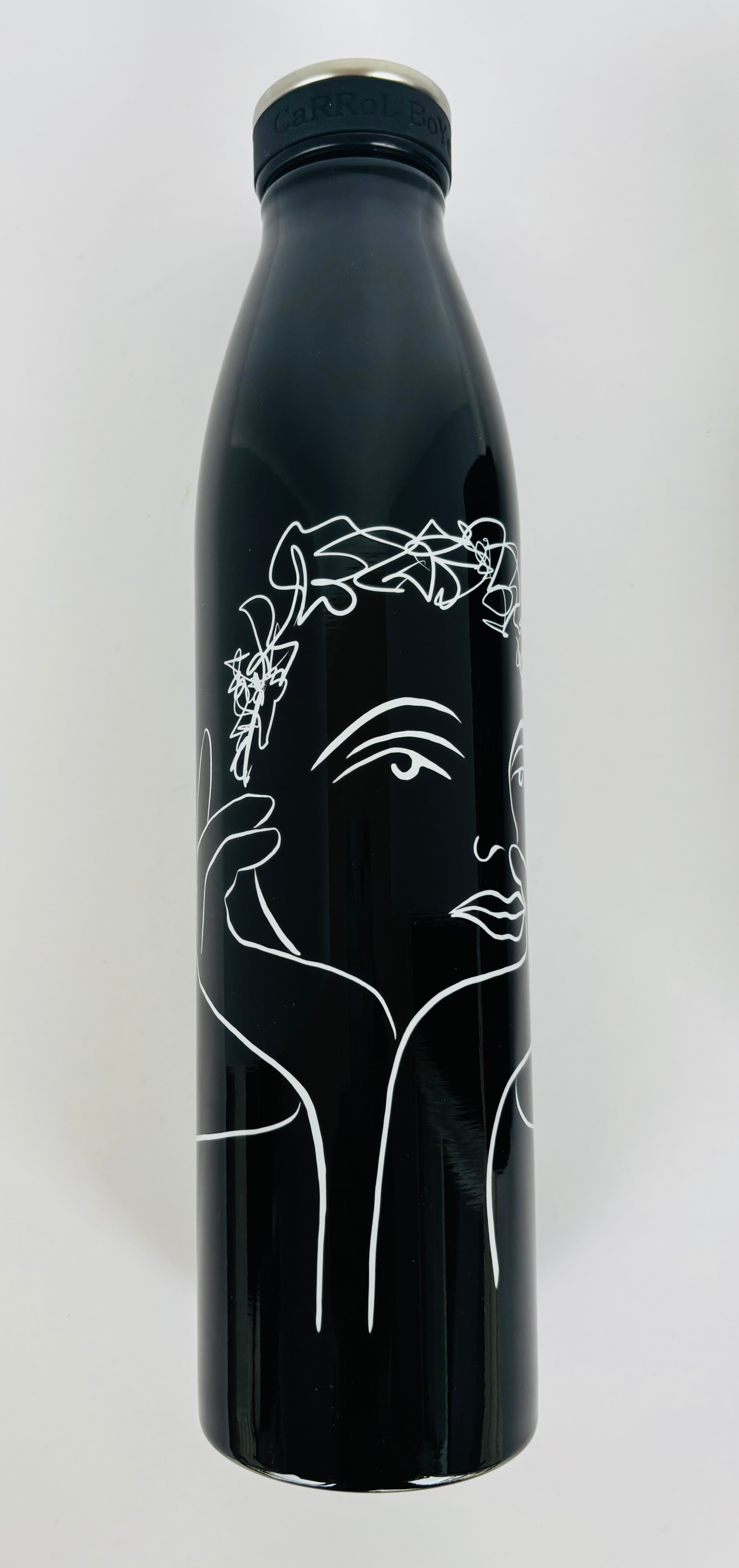 Carrol Boyes Flask Black "Radiant"