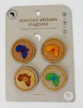 Stitched African Magnets