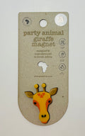 Party Animal Giraffe Magnet